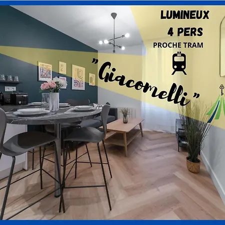 ⟬giacomelli⟭ Quartier Calme⁕wifi⁕proche Michelin⁕ Appartement *