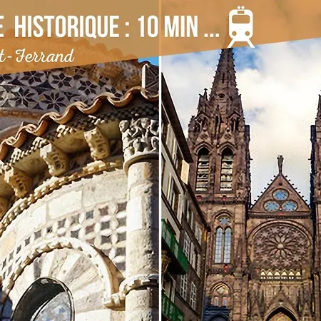 Appartement ⟬giacomelli⟭ Quartier Calme⁕wifi⁕proche Michelin⁕ Clermont-Ferrand