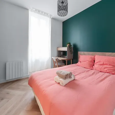 Appartement ⟬giacomelli⟭ Quartier Calme⁕wifi⁕proche Michelin⁕ Clermont-Ferrand